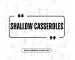 Shallow Casseroles