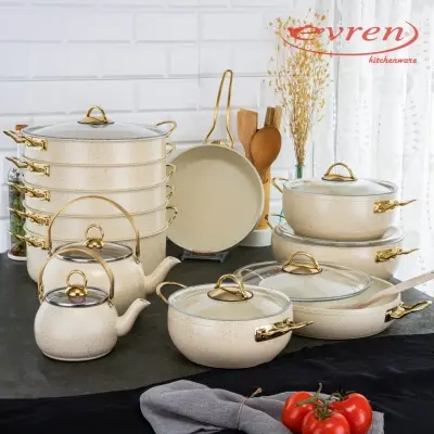 Cream 19 Pcs Set