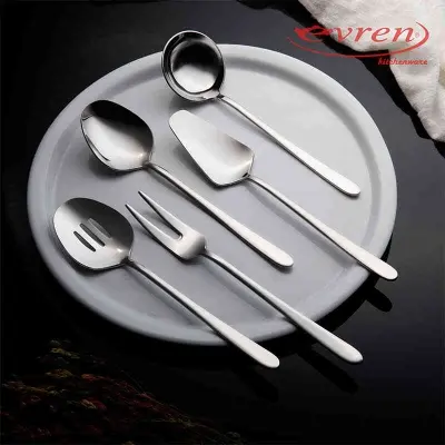 Silver 5 Pcs Service Set