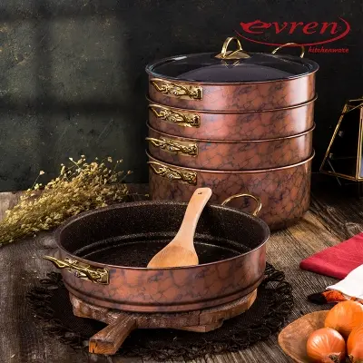 Bronze Marble Steamer