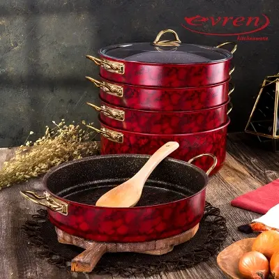 Red Marble Steamer