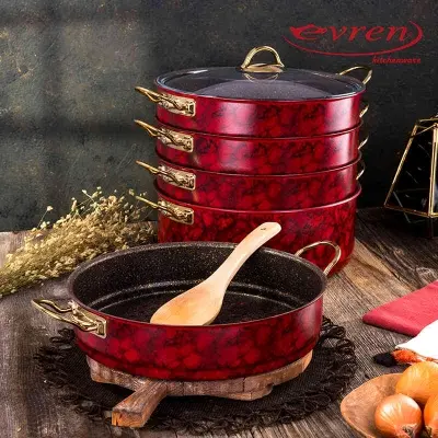 Red Marble Steamer